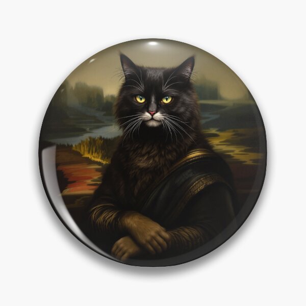 Item preview, Mona Lisa Cat – Playful Parody of Famous Renaissance Painting designed and sold by KaryaVisionSTR.