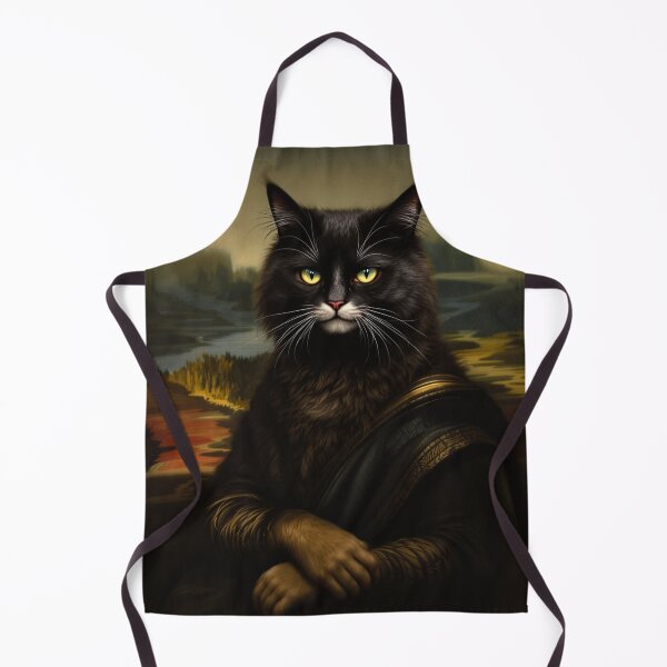 Item preview, Mona Lisa Cat – Playful Parody of Famous Renaissance Painting designed and sold by KaryaVisionSTR.