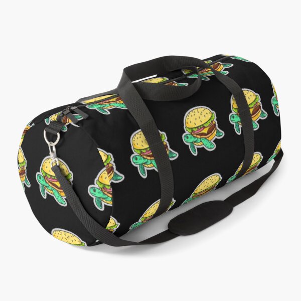 Item preview, Turtle Burger – Funny Animal Food Mashup Sticker designed and sold by MomentumbyOla.