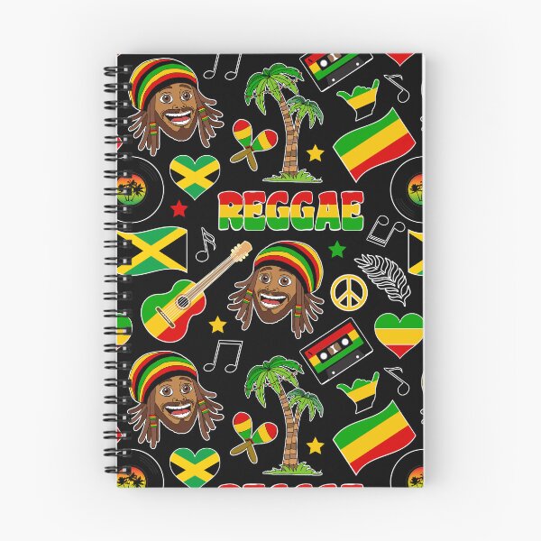 Item preview, Reggae Music Pattern designed and sold by HotHibiscus.