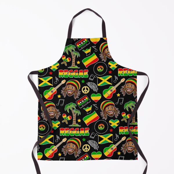 Item preview, Reggae Music Pattern designed and sold by HotHibiscus.