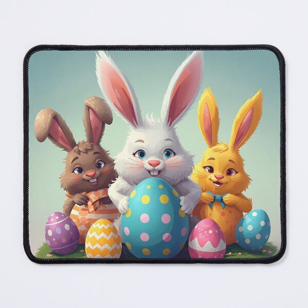 Item preview, Easter Squad | Cute Bunny & Egg Holiday Design designed and sold by lavanya11.