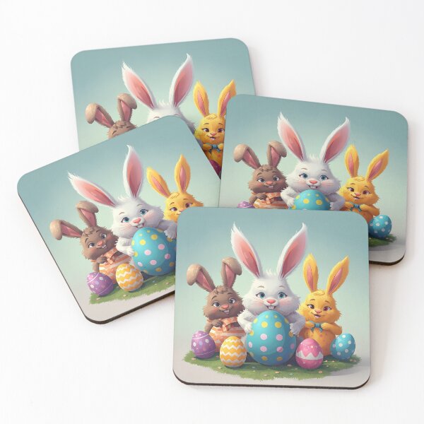 Item preview, Easter Squad | Cute Bunny & Egg Holiday Design designed and sold by lavanya11.