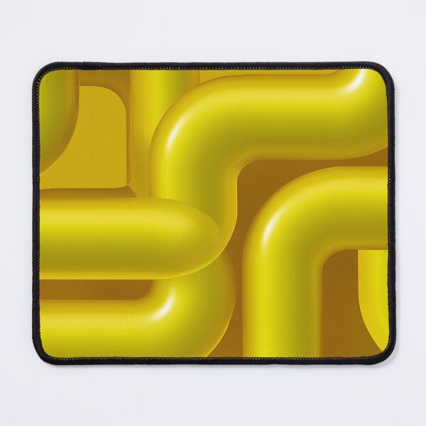 Item preview, Yellow Chrome Liquid Abstract Poster | Futuristic Wall Art | Retrofuturism Y2K Design 5 designed and sold by Velvetcosmonova.