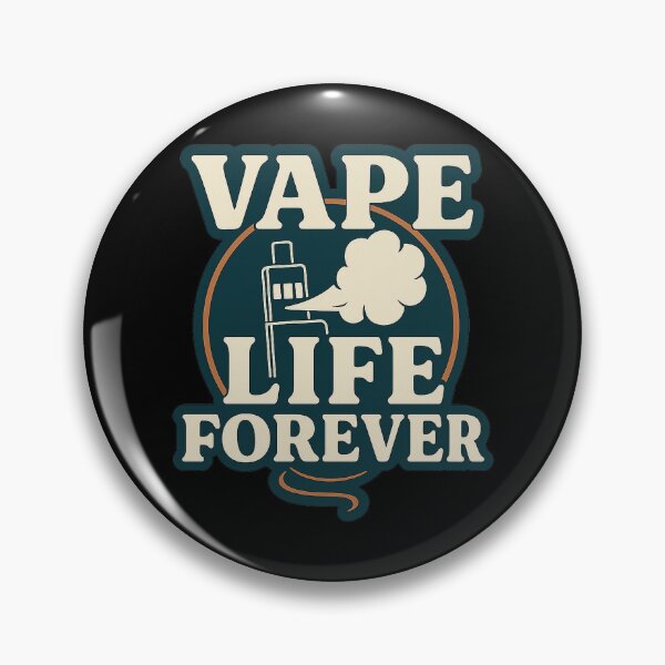 Item preview, Vape Life Forever – Bold Vape Sticker for Cloud Chasers and Vapers designed and sold by House of Taste Designs.