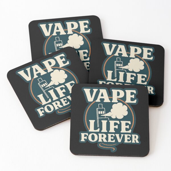 Item preview, Vape Life Forever – Bold Vape Sticker for Cloud Chasers and Vapers designed and sold by House of Taste Designs.