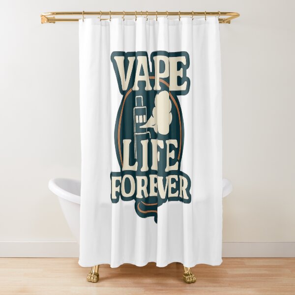 Artikelvorschau, Vape Life Forever – Bold Vape Sticker for Cloud Chasers and Vapers entworfen und verkauft von House of Taste Vape Designs.