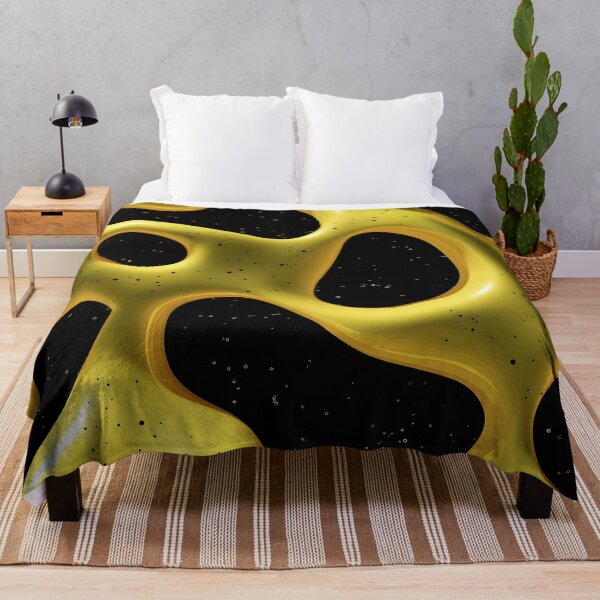 Item preview, Yellow Chrome Liquid Abstract Poster | Futuristic Wall Art | Retrofuturism Y2K Design 7 designed and sold by Velvetcosmonova.