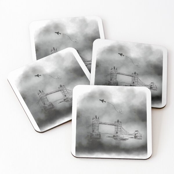 Item preview, ? “Iconic Bridge Under Cloudy Skies” designed and sold by Mashahub.