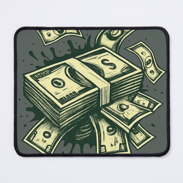 Item preview,  Power of Money – Hustle & Success Motivational Graphic T-Shirt designed and sold by KDesignCrafts.