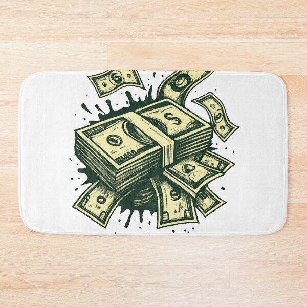 Item preview,  Power of Money – Hustle & Success Motivational Graphic T-Shirt designed and sold by KDesignCrafts.