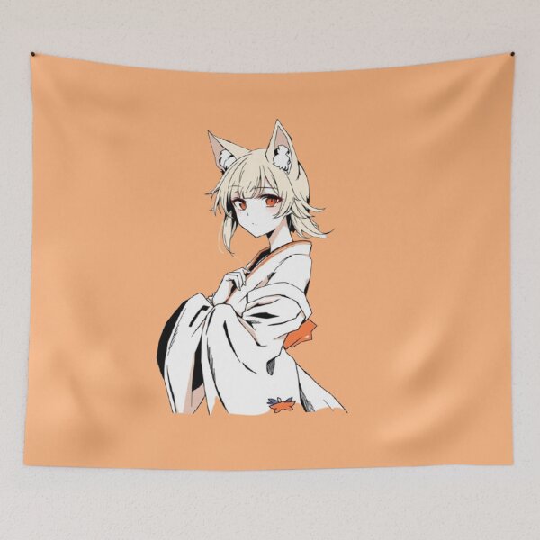 Item preview,  Anime Kitsune Girl in Kimono designed and sold by NexaSpire.