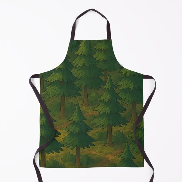 Item preview, Mystical Light Among Endless Pine Trees designed and sold by ArtComixHaven.