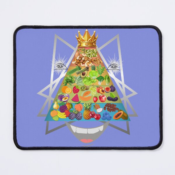 Item preview, Raw food piramid art v2. designed and sold by DIVINE BODY LIFE .