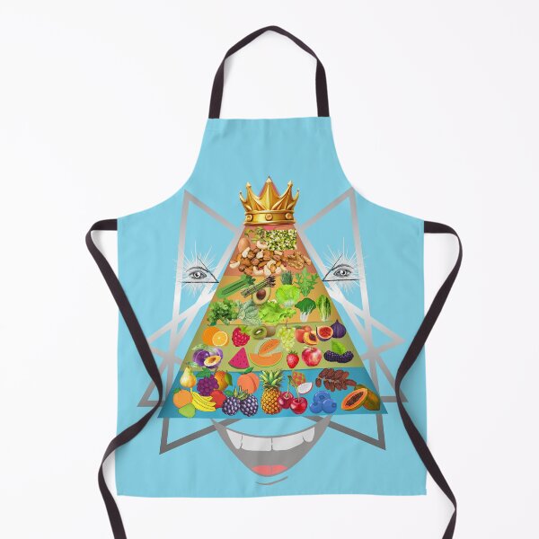 Item preview, Raw food piramid art v2. designed and sold by DIVINE BODY LIFE .