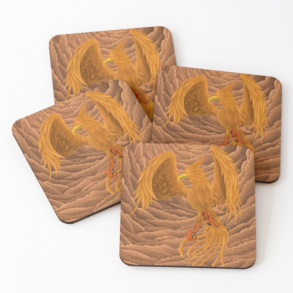 Item preview, Coasters (Set of 4) designed and sold by MoonRushers.