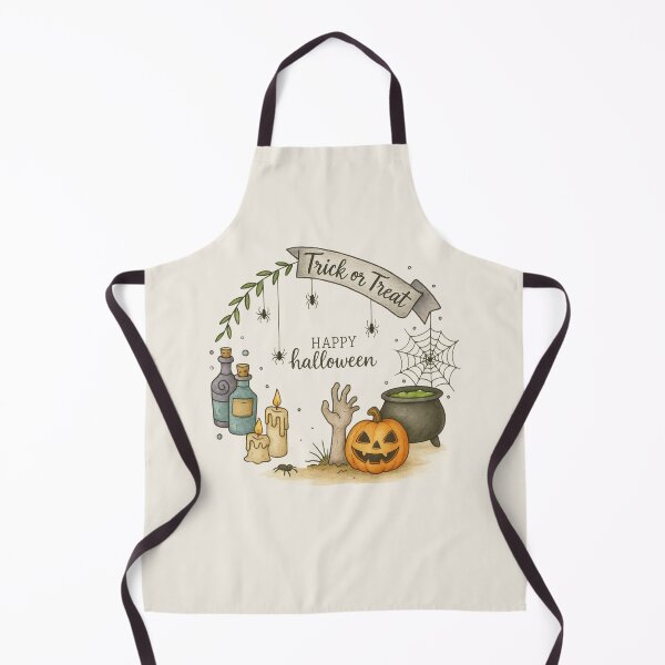 Item preview, Happy Halloween Trick or Treat – Cute Spooky Illustration designed and sold by ItsSimplyHer.