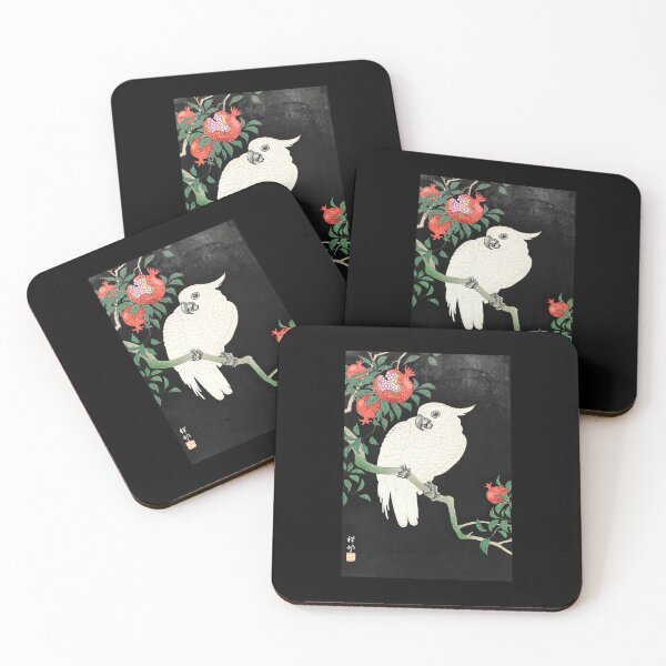 Item preview, Cockatoo and Pomegranate - Ohara Koson 	 designed and sold by czvgnelapdn50.