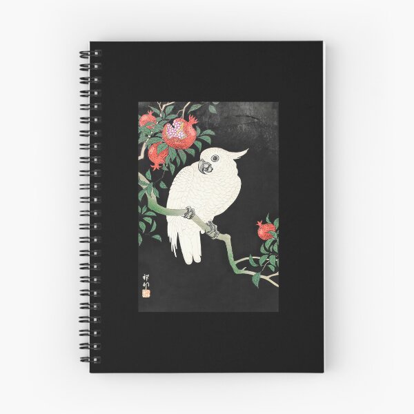 Item preview, Cockatoo and Pomegranate - Ohara Koson 	 designed and sold by czvgnelapdn50.