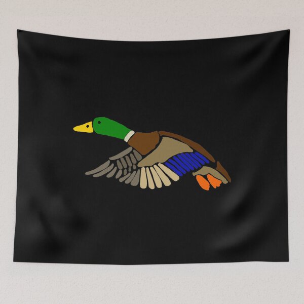 Item preview, Cool Artistic Mallard Duck In Flight Art 	 	 designed and sold by ikonnreuyzl15.