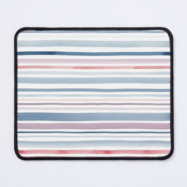 Item preview, watercolor pastle stripes seamless pattern designed and sold by FirsttMeUp.