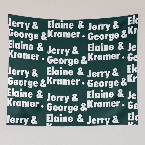 Item preview, Jerry George Elaine and Kramer    designed and sold by KultDesigns.