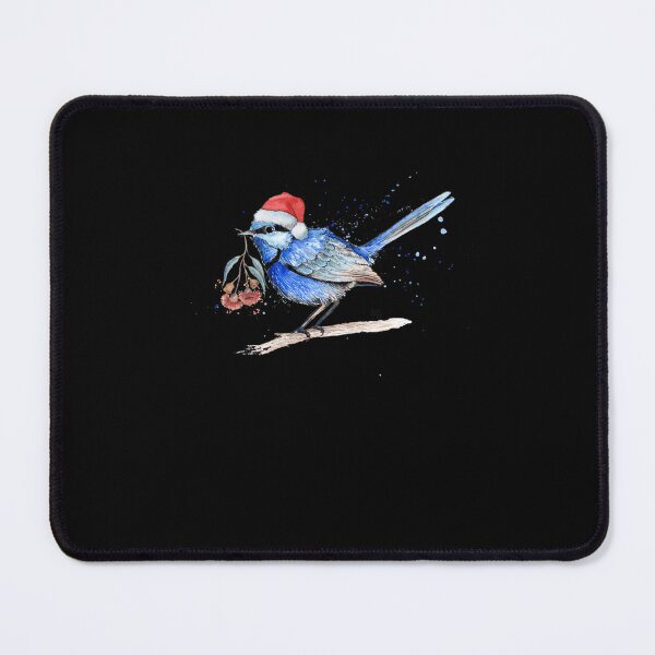 Item preview, Christmas Splendid Fairy Wren designed and sold by LisaMonroemo.