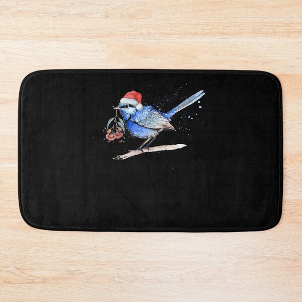 Item preview, Christmas Splendid Fairy Wren designed and sold by LisaMonroemo.