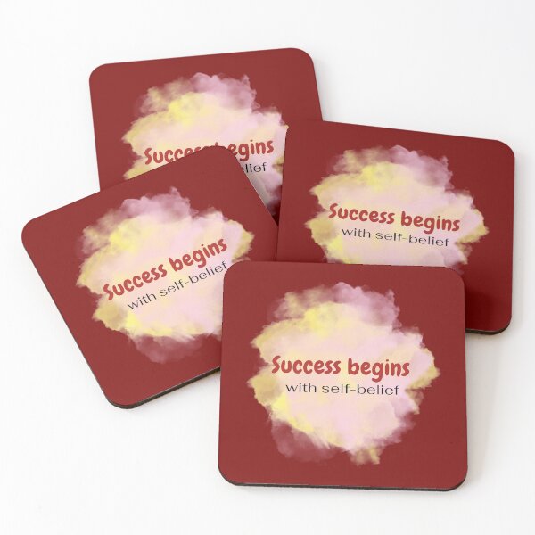 Item preview, Success begins with self-belief designed and sold by Pearron.