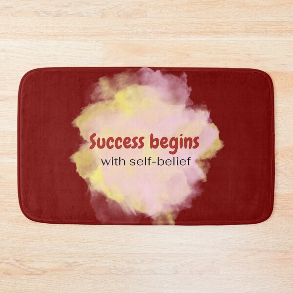 Item preview, Success begins with self-belief designed and sold by Pearron.