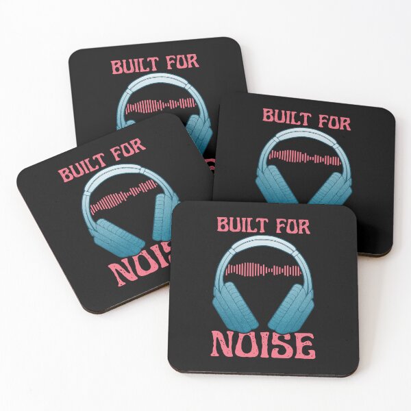 Item preview, Music Lover Headphones Built For Noise designed and sold by ObsidianDaz.
