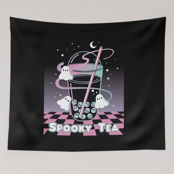 Item preview, Boba SpookTea Kawaii Y2K Ghost Drink designed and sold by cafelab.