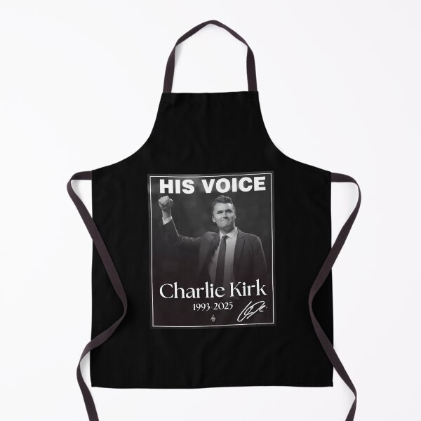 Item preview, Charlie Kirk His Voice Lives ON Memorial Signature 1993-2025 designed and sold by JeyVel.