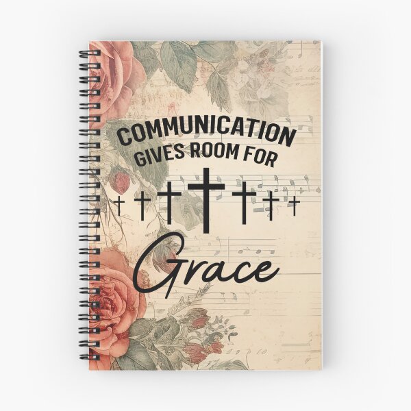 Item preview, Communication Gives Room For Grace Christian Faith  - WhiteCross - Christian - Vintage design designed and sold by Luvjesus2.