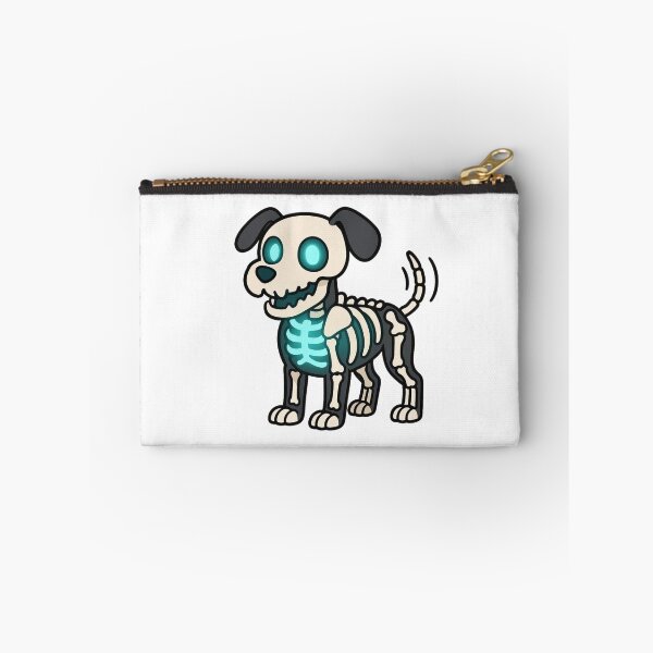 Item preview, Skeleton Dog with Glowing Bones – Spooky Halloween Pup designed and sold by Confuzz1ed.