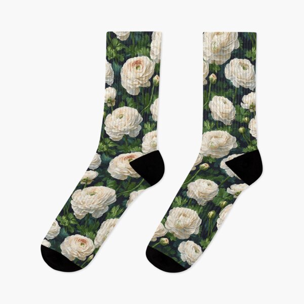 Item preview, Edgy Vibrant Ranunculus Illustration For Ranunculus Fan designed and sold by RoyalStarsPatts.