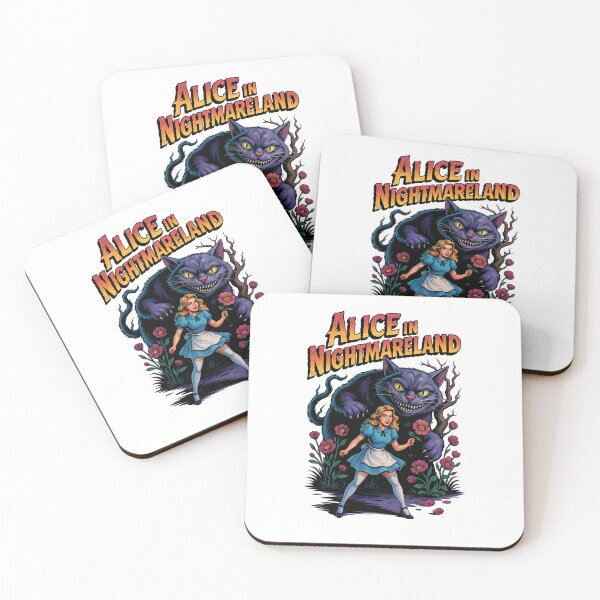Item preview, Alice in Nightmareland – Dark Cartoon designed and sold by lArtsCorner.