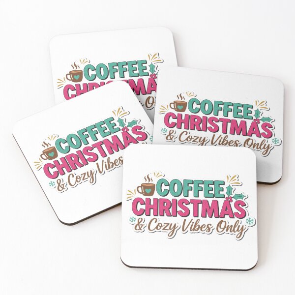 Item preview, Coffee Christmas & Cozy Vibes Only. Festive Holiday Coffee Lover Design designed and sold by Aarvya Fashion Club ( A.F.C ).