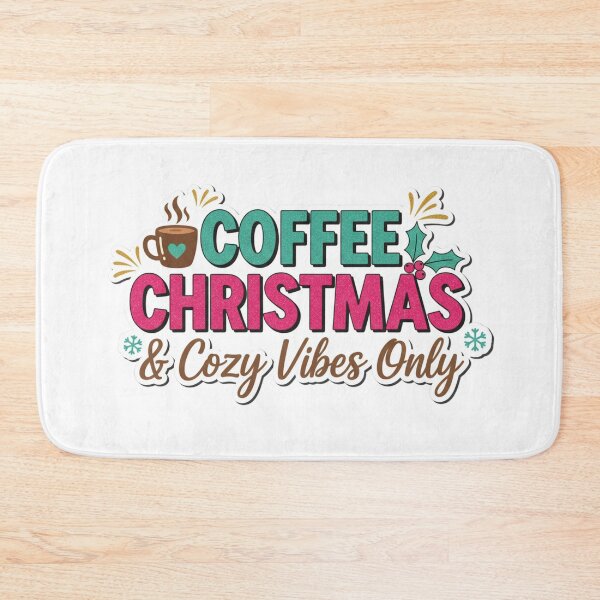 Item preview, Coffee Christmas & Cozy Vibes Only. Festive Holiday Coffee Lover Design designed and sold by Aarvya Fashion Club ( A.F.C ).