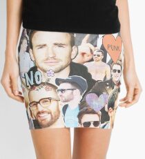 chris evans collage Mini Skirt