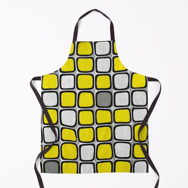 Item preview, Yellow Abstract Geometric Pattern | Futuristic Op-Art Design | Modern Wall Art Poster 1 designed and sold by Velvetcosmonova.