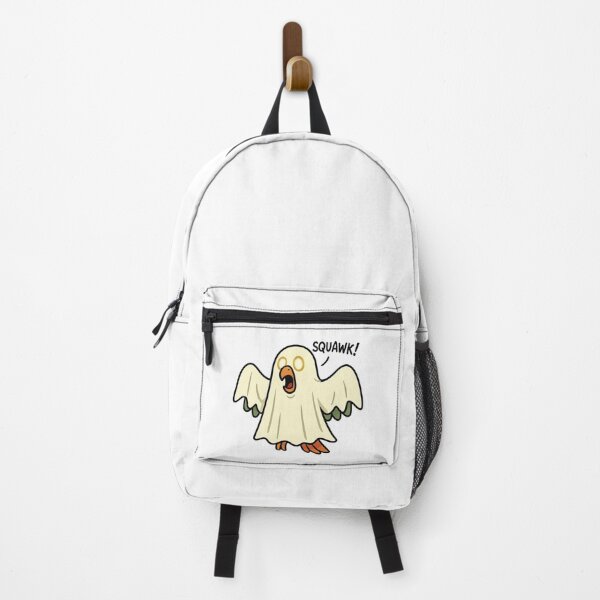Item preview, Ghost Parrot in Glowing Sheet – Spooky Halloween Bird designed and sold by Confuzz1ed.