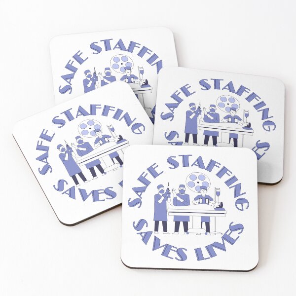 Item preview, Safe Staffing Saves Lives  designed and sold by Pishpunta.