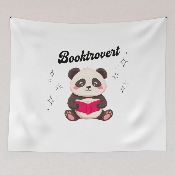 Item preview, Adorable Booktrovert Panda designed and sold by Artis-t-fun.