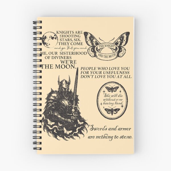 Item preview, The Knight and the Moth Book Lover  designed and sold by BrianOMinard.