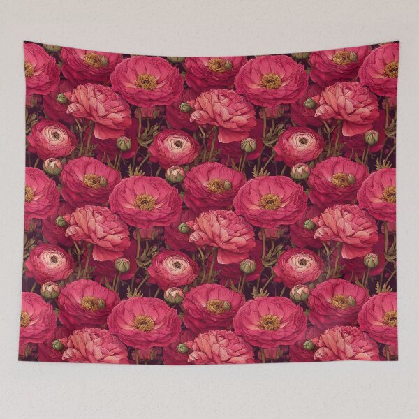 Item preview, Chic Fresh Ranunculus For Rustic Charm designed and sold by RoyalStarsPatts.