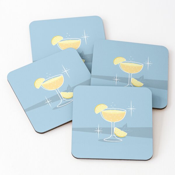 Item preview, Cocktail Hour - Tonic Blue designed and sold by ZandraCalif.