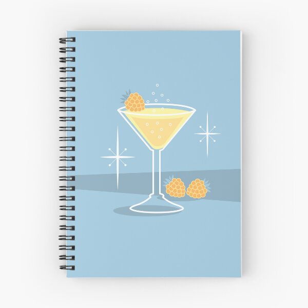 Item preview, Cocktail Hour - Martini Blue designed and sold by ZandraCalif.
