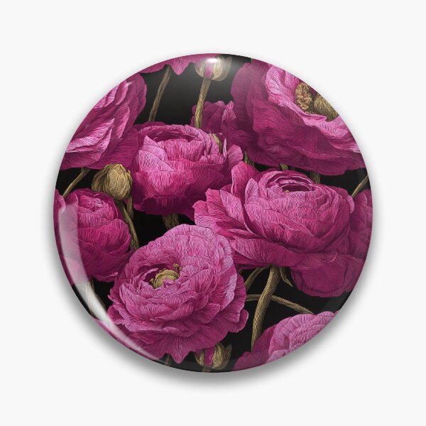 Item preview, Elegant Blooming Ranunculus Pattern For Boho Decor designed and sold by RoyalStarsPatts.