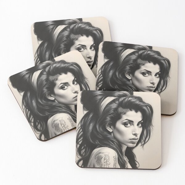 Item preview, Amy Winehouse designed and sold by WorldofCharcoal.
